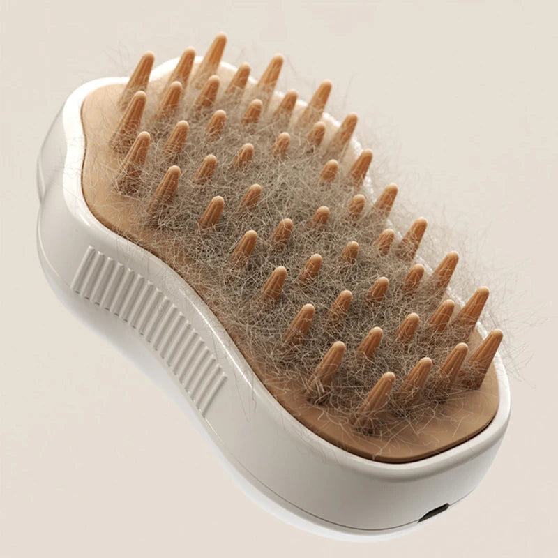 The PamperPaw™ Steam & Groom Brush