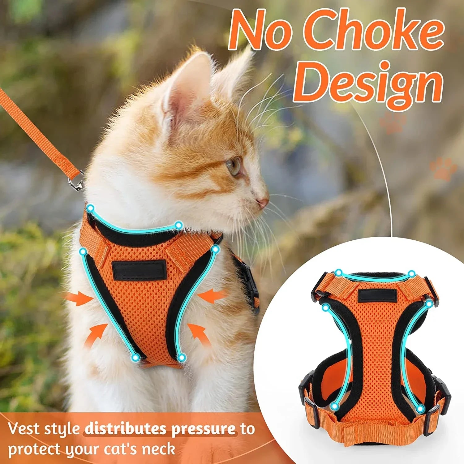 KittyStride Comfort Harness