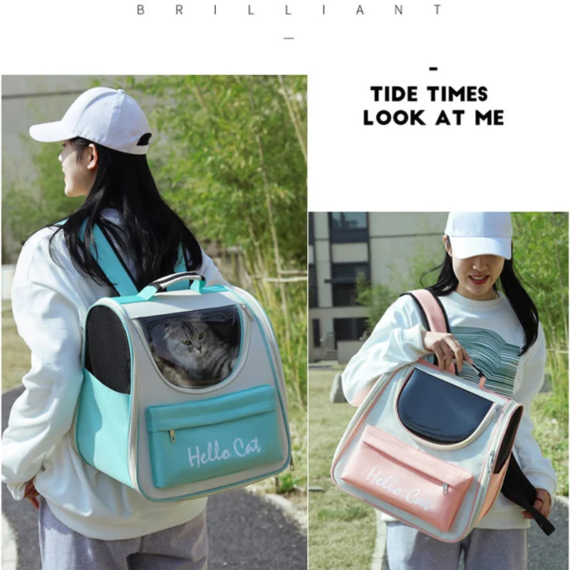 'The Voyager' Cat Backpack