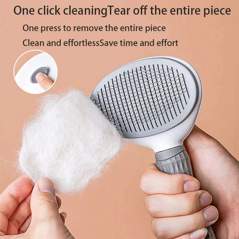 The Pet Purr-fection Quick-Clean Slicker Brush