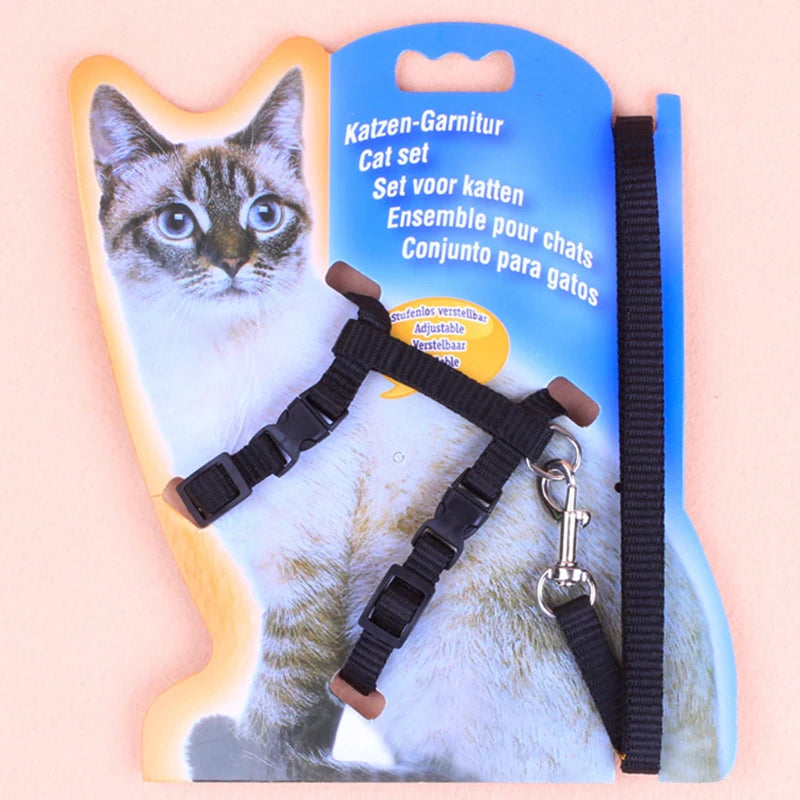 The "Purr-fect Explorer" Cat Safety Harness & Lead Set