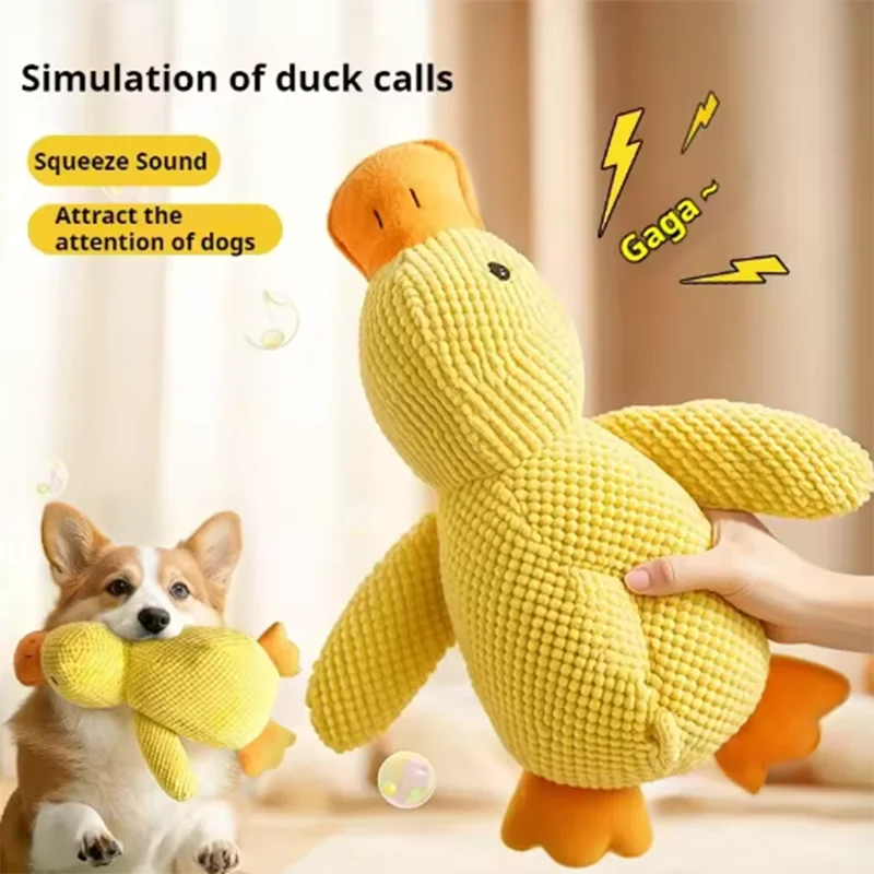 The "Quackers About You" Dog Toy