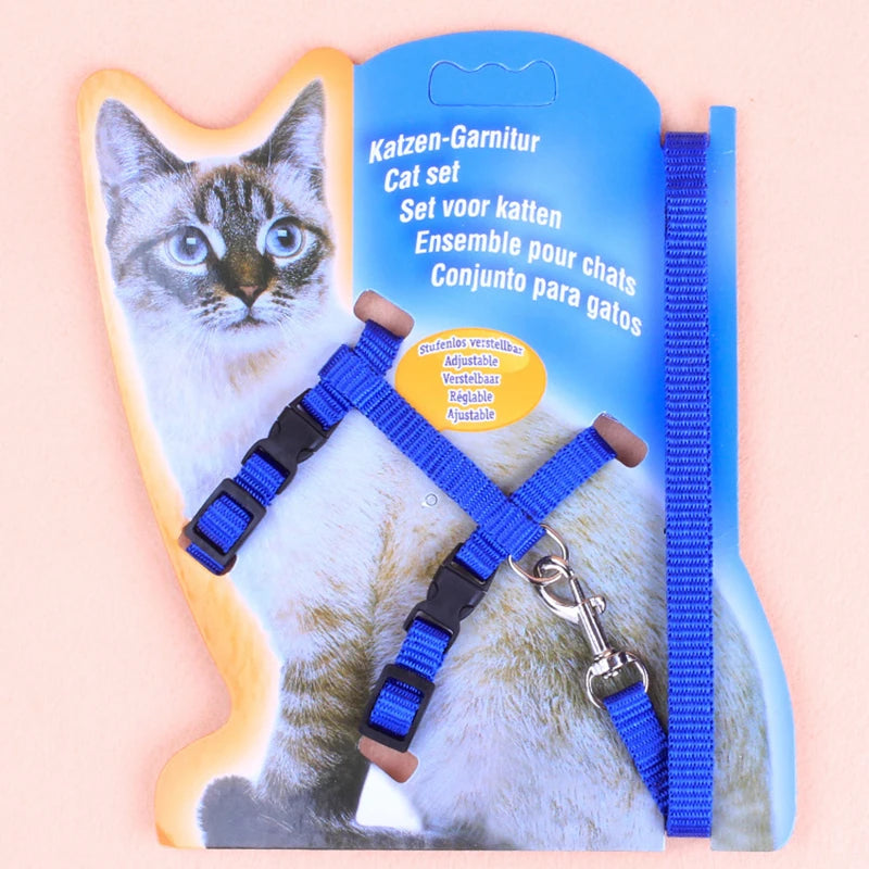 The "Purr-fect Explorer" Cat Safety Harness & Lead Set
