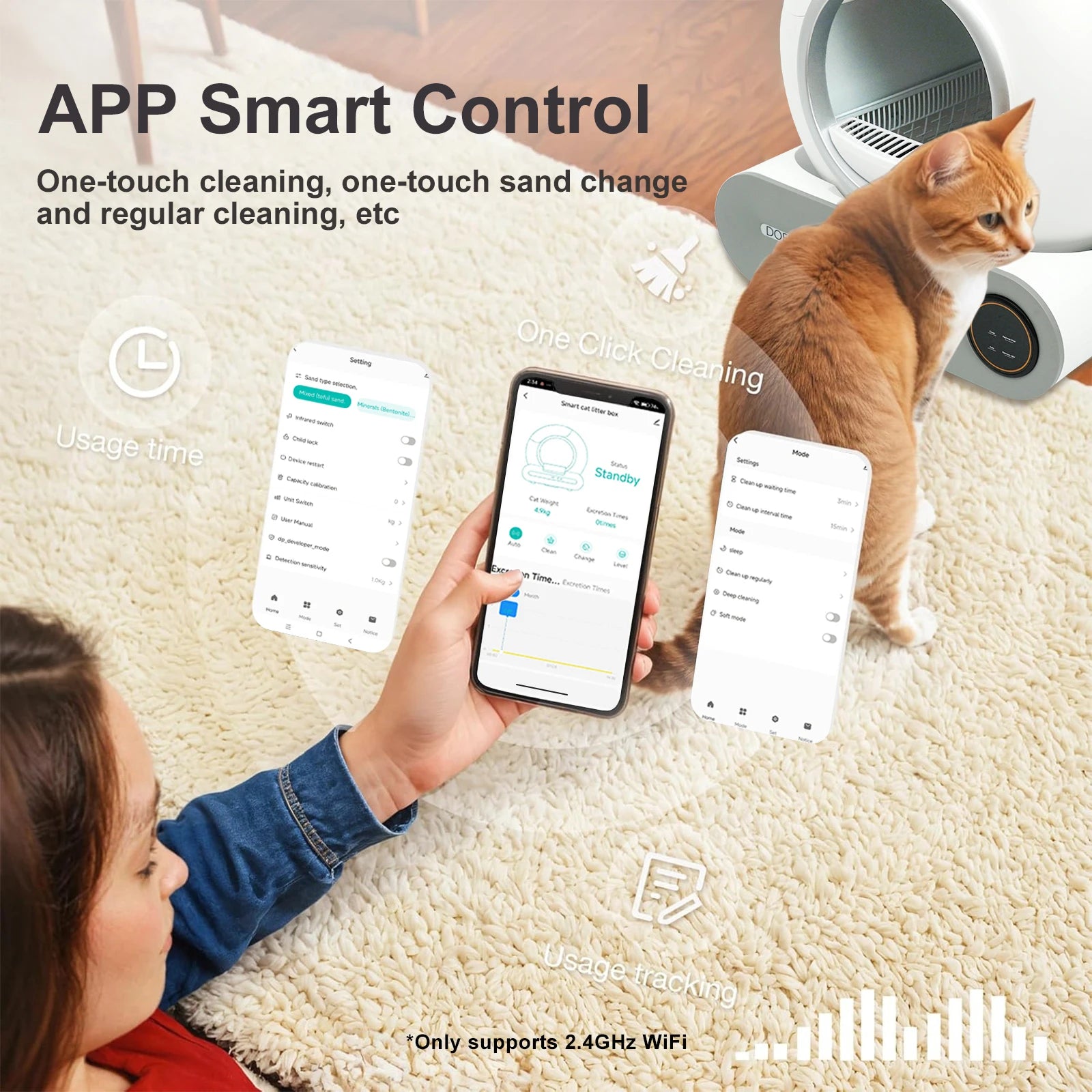PuraLuxe Smart Litter System