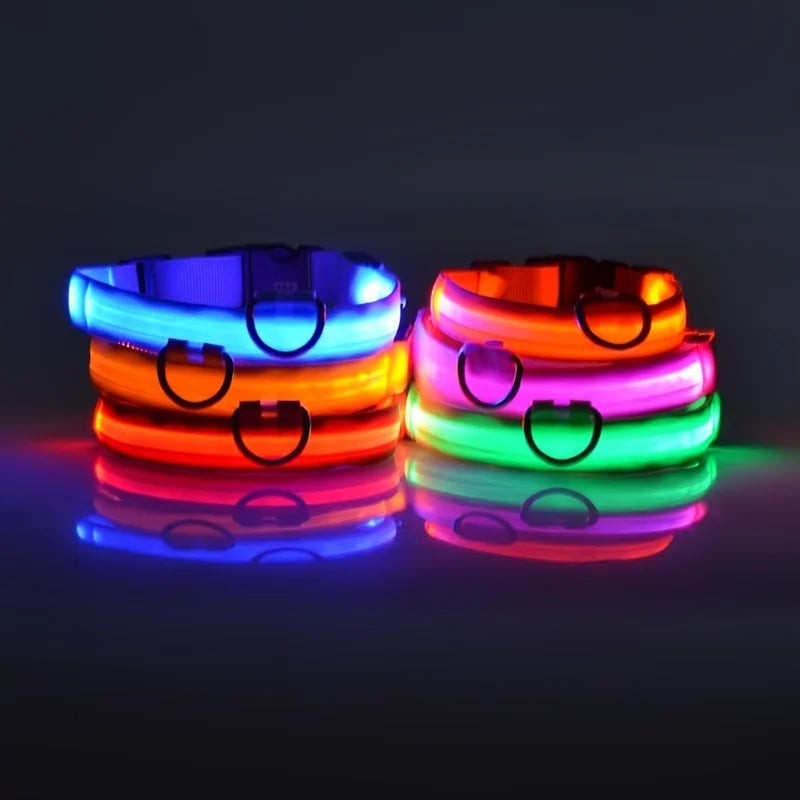 The 'Paw-Safe Glow' Collar