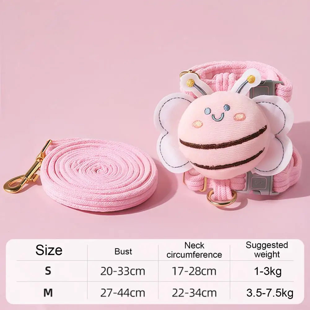 The "Little Buzzer" Corduroy Harness & Lead Set