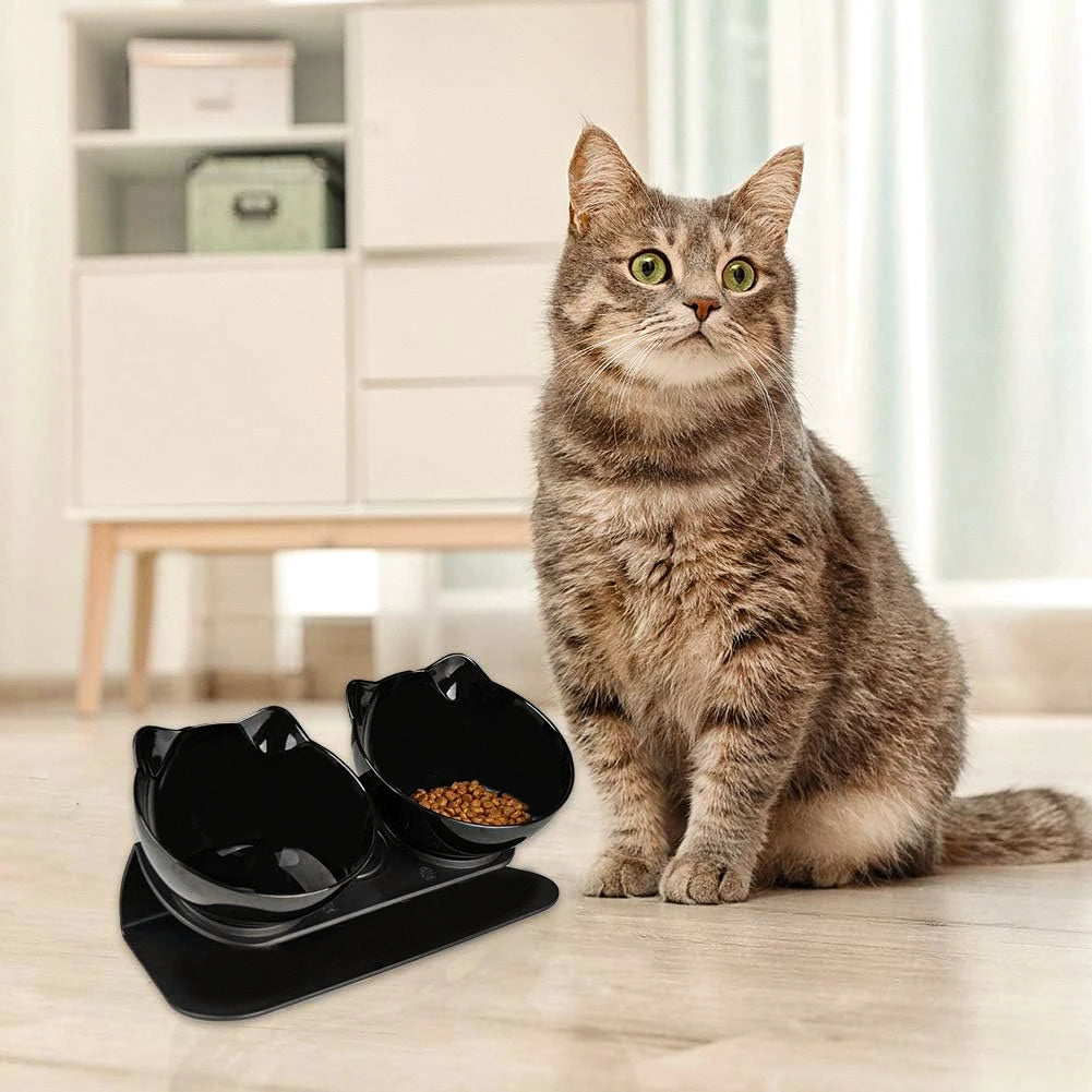 'Purrfect Posture' Elevated Diner