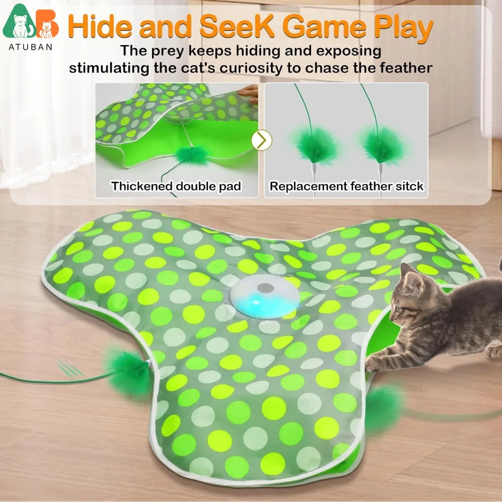 The 'Pounce & Play' Interactive Cat Mat