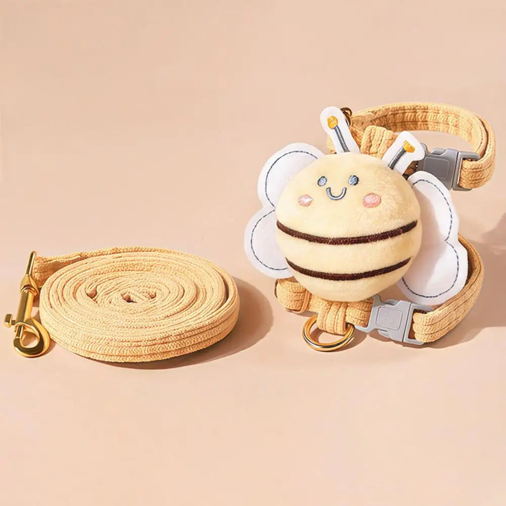 The "Little Buzzer" Corduroy Harness & Lead Set